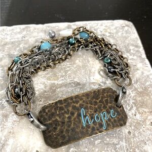 A new, handmade women’s bracelet